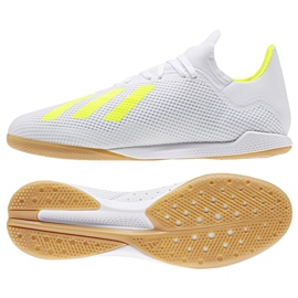 Indendørs sko adidas X 18.3 In M BB9393 flerfarvet hvid