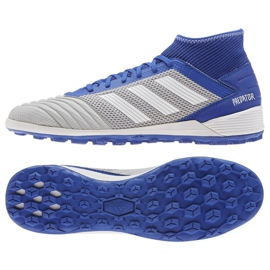 Adidas Predator 19.3 Tf M BC0555 fodboldstøvler flerfarvet blå