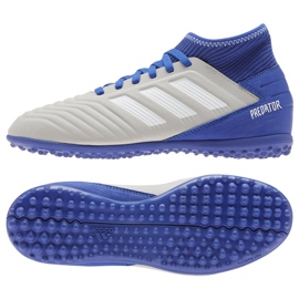 Adidas Predator 19.3 Tf Jr CM8548 fodboldstøvler flerfarvet blå