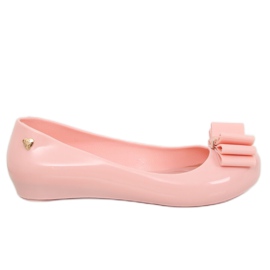 Ballerinas pink meliski CK87-P Pink lyserød