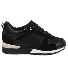 Sorte sportssko B-01 Sort