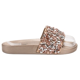 Seastar Elegante gyldne hjemmesko gylden