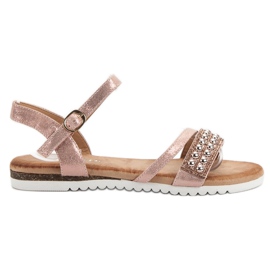 Groto Gogo Sandaler med glitter lyserød