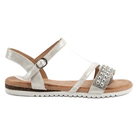Groto Gogo Sandaler med glitter grå