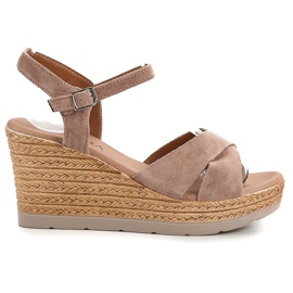 SHELOVET Beige sandaler