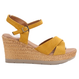 SHELOVET Senneps sandaler gul