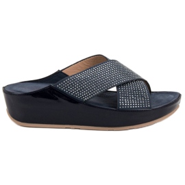 Kylie Kile sandaler marine blå