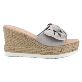 Bello Star Sandaler i ruskind grå