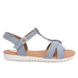 Blå damesandaler X567 Denim Blue