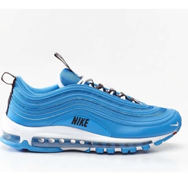 Nike Air Max 97 Premium 401 Blå Helt Hvid Sort