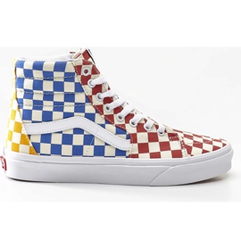 Vans Sk8 Hej Vlv Checkerboard Multi True White hvid blå flerfarvet