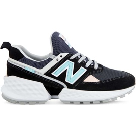 New Balance Ms574gnb Sport Sort Med Hvid flerfarvet