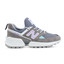 New Balance Ws574prc Sport Gunmetal Med Dark Violet Glo grå
