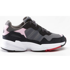 Adidas Yung 96 J 274 Grå Fire Grå Fem Lyserød sort flerfarvet