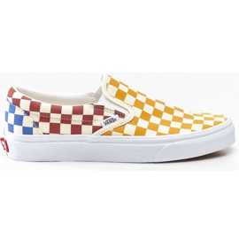 Vans Classic Slip On Vlv Multi True White hvid flerfarvet gul