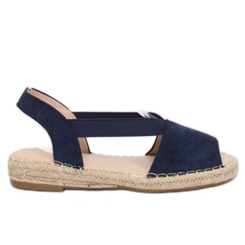 Marineblå espadrilles SA-2893 Blå marine blå