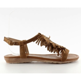 Sandaler i indisk stil k1626301 Camel II-GAT brun