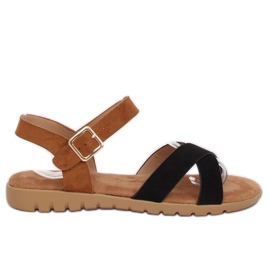 Sorte kvinders sandaler 999 Sort