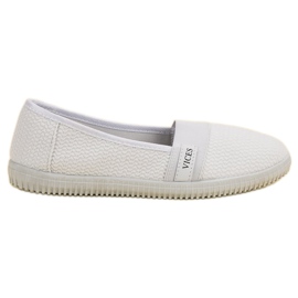 Hvide VICES Slipons