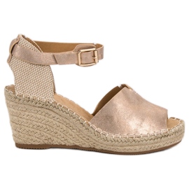 Evento Casual wedge sandaler lyserød