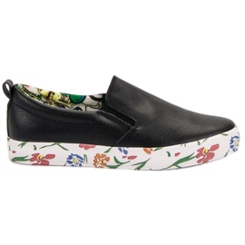 Groto Gogo Moderigtige Slipons sort
