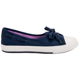 J. Star Stilfulde lave sneakers blå
