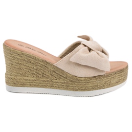 Bello Star Sandaler i ruskind beige