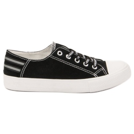 SHELOVET Lav sneakers sort