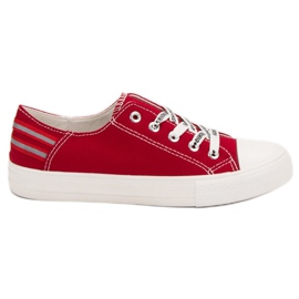 SHELOVET Lav sneakers rød