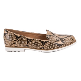 SHELOVET Lordsy Snake Print brun