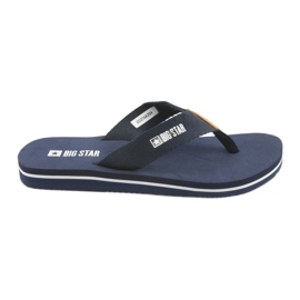 Big Star marineblå flip -flops marine blå