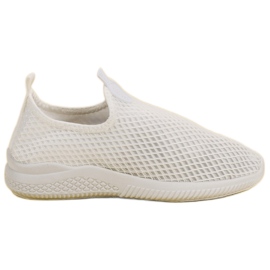 SHELOVET Slip-on sportssko hvid