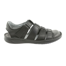 Sort Riko 619 herresportssandaler