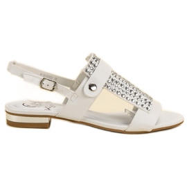 Kylie Hvide sandaler til kvinder