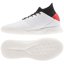 Adidas Predator 19.1 Tr M F35619 fodboldstøvler flerfarvet hvid