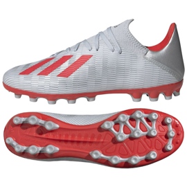 Adidas X 19.3 Ag M F35336 fodboldstøvler flerfarvet sølv