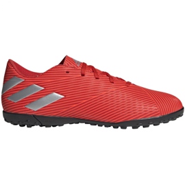 Adidas Nemeziz 19.4 Tf M F34524 fodboldstøvler rød rød