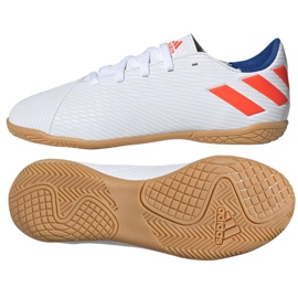 Indendørs sko adidas Nemeziz Messi 19.4 I Jr F99928 flerfarvet hvid