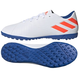 Adidas Nemeziz Messi 19.4 Tf M F34549 fodboldstøvler flerfarvet hvid