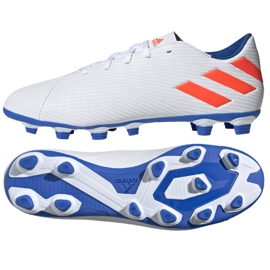 Adidas Nemeziz Messi 19.4 Fg M F34401 fodboldstøvler flerfarvet hvid