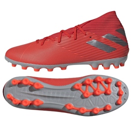Adidas Nemeziz 19.3 Ag M F99994 fodboldstøvler rød rød