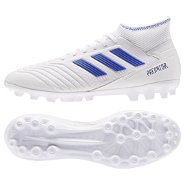 Adidas Predator 19.3 Ag M D97943 fodboldstøvler hvid hvid