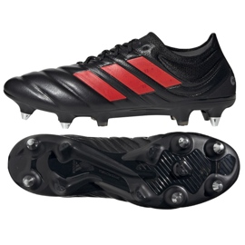 Adidas Copa 19.1 Sg M G26642 fodboldstøvler flerfarvet sort