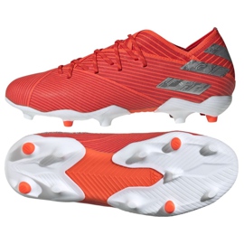 Adidas Nemeziz 19.1 Fg Jr F99955 fodboldstøvler rød rød