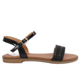 Sorte damesandaler K-11 Sort