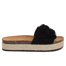 Sorte espadriller N-35 Sort