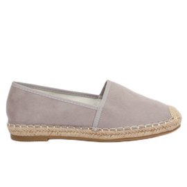 Grå Espadriller til kvinder LX178 Grå
