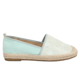 Mint dame Espadrilles A629-ESP-1 Grøn