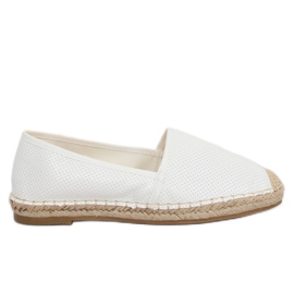 Hvide espadriller til kvinder N-2978 Hvid