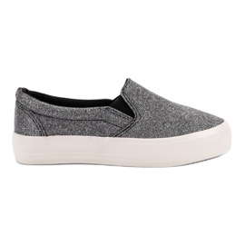 SHELOVET Casual Slipons grå